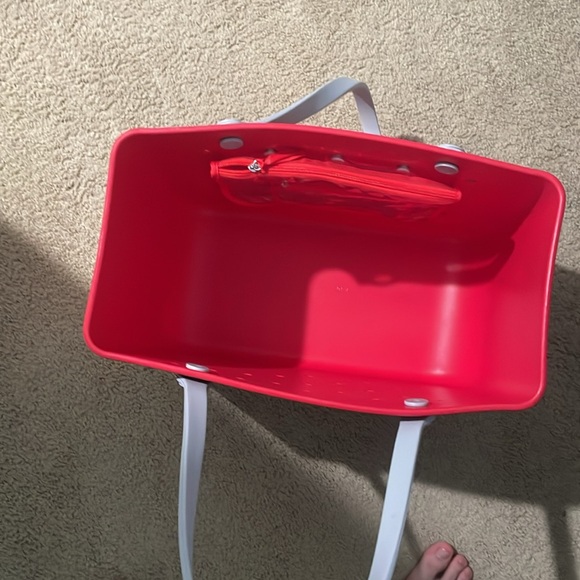 Red Tote Bag, Bogg Target Bag RED - Picture 5 of 9